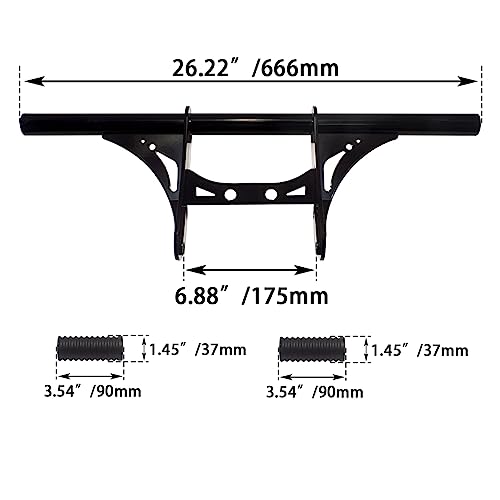 Image of Highway Peg Crash Bar for Harley XL Sportster 2004-2022 Gloss Black