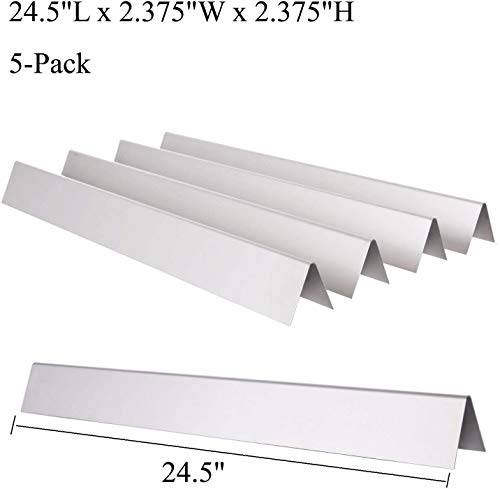 GasSaf 24.5 inch Flavorizer Bar Replacement for Weber 7539, 7340, Genesis 300 Series
