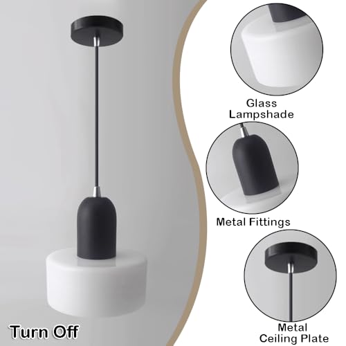 Lámpara de techo de cristal sofisticada con diseño nórdico creativo E26 6