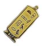 （展示品）ヒエログリフ ペンダント としはる 名前ネームネックレス 象形文字 ピラミッド 古代文字 名前 ゴールド ネックレス 開運 パワーグッズ