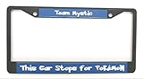Pokemon Go Team License Plate Frame Team Blue Mystic