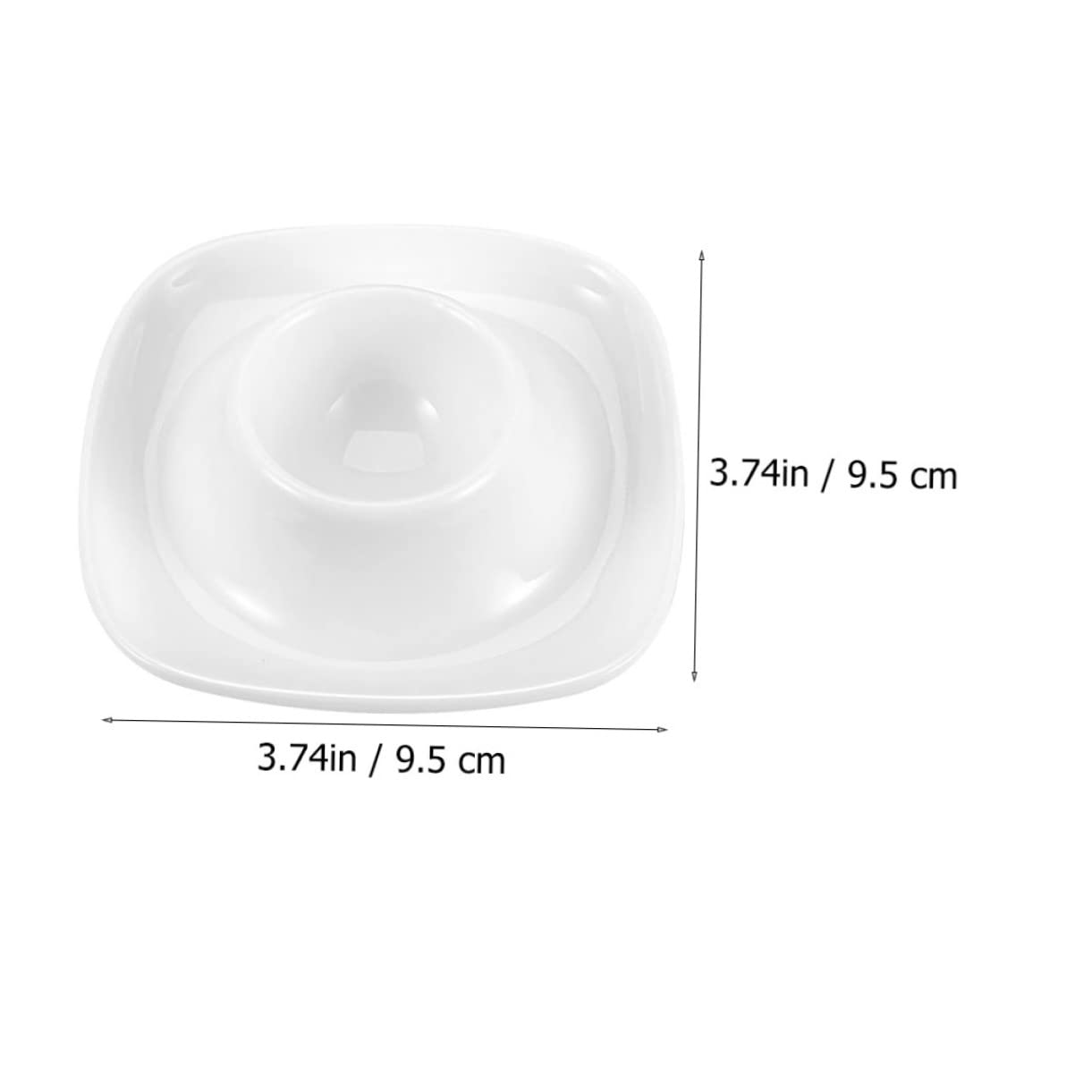 Unomor 2Pcs Egg Cups for Breakfast Household Egg Holders Egg Stands for Soft Boiled Eggs Easy to Clean Kitchen Accessories