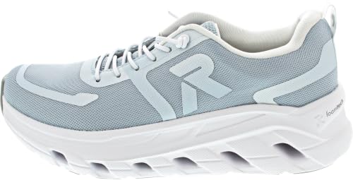 Rieker Damen W3504 Sneaker Low Blau 44 – Ansicht 3