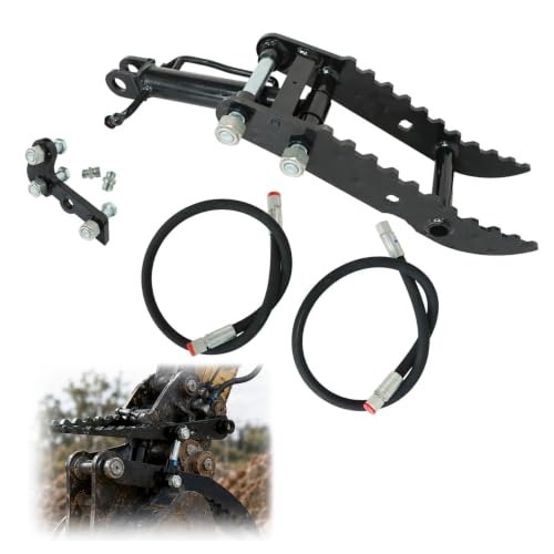 FZJDSD 3-Holes Bracket Hydraulic Thumb Clip L-Shaped Compatible with Mini Excavators Attachments 3 tons and Below mini excavators by FZJDSD - Used condition - US$120.37