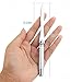 AUEAR, Silver Metal Letter Opener Hand Envelope Slitter for Office Home Supplies