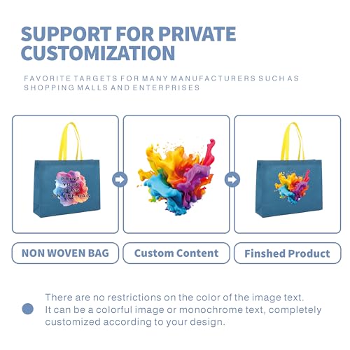 Azulavina Custom Tote Bags 10-100 Pack