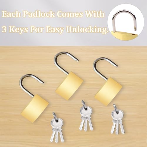 KEYRI 3 PCS Padlocks - Image 4