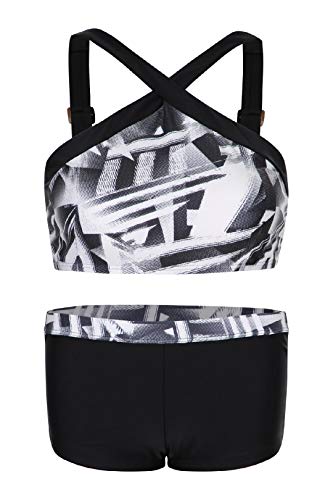 Bikini à col haut pour fille La-V vêtement de vacances au soleil
