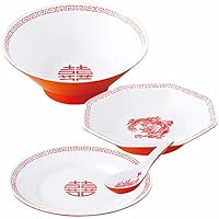 Sango china japan ラーメンどんぶり、炒飯皿セット　レア 楽天市場】ラーメンどんぶり チャーハン皿 食器セット ラーメン丼 本格