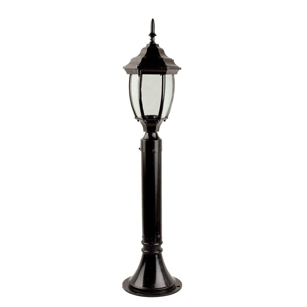 Farola de cristal estilo Victoria para iluminar jardines de villas y caminos de parques