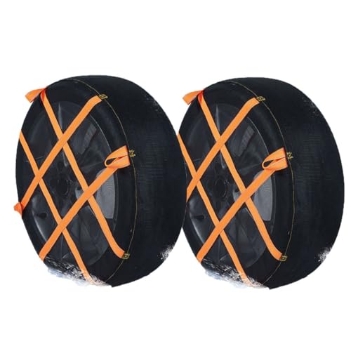 自動車用チェーンです 布製タイヤチェーン 非金属 スノーソックス 滑り止め 冬 雪国ドライブ 軽自動車 セダン SUV ミニバン 2個 275/40R19