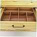 Artibetter Change Organizing Box Wooden Desktop Storage Drawer Organizer Cash Storage Box for Household Compact Modern