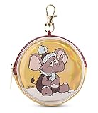 Das Mini-Schlüsselanhänger Täschchen Elefant Amadou ist in einem schimmernden Ton gehalten und zeigt eine Illustration von unserem Elefanten Amadou. Das Münztäschchen ist praktisch für Kleingeld und durch den Karabiner fast überall anzubringen.