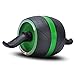 COVVY AB Carver Pro Roller,Entraînement De Abdominaux Muscle Fitness Équipement De Conditionnement Physique avec Tapis d'Entraînement pour Genou Entraîneur De Roues Parfait pour Bodybuilding (Green)