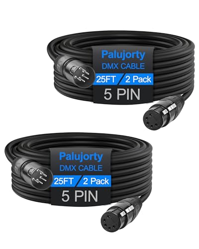Câble DMX 5 broches 7,6 m pour réussir vos configurations de concerts et de spectacles