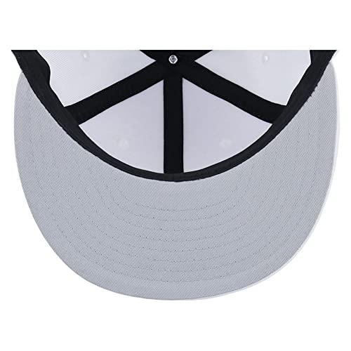 Image of Lids Blank Premium Full Court w /Colored Under Visor Fitted Cap