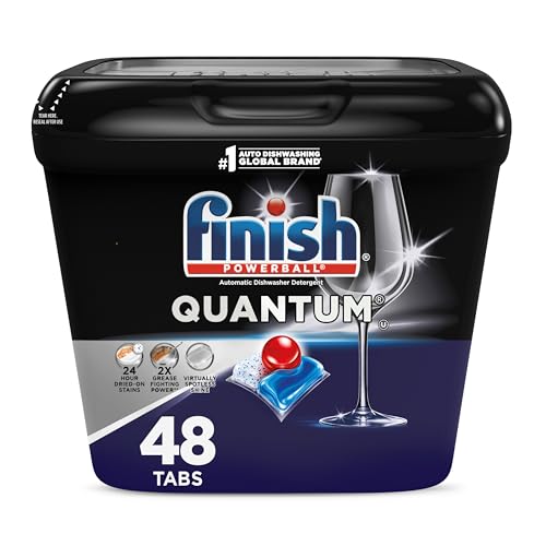 Finish Quantum Dishwasher Pods, 48 Count