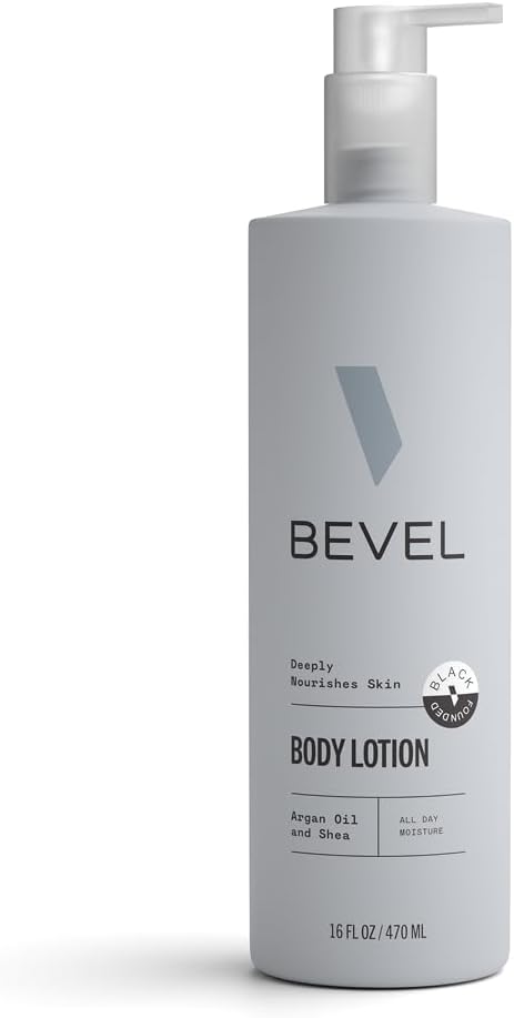 All Day Body Lotion for Men with Shea Butter and Argan Oil, Lightweight Formula Softens and Smoothes Skin, 16 Oz (Packaging May Vary)