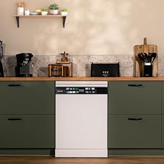 Cecotec Lave-vaisselle 60cm Bolero Aguazero 6700 B Lave-vaisselle blanc, 15 couverts, Classe B, Moteur Inverter Plus, O2 Dry, Lavage Double Zone, Plateau Ajustable, Turbo Dry+ et Demi-charge.