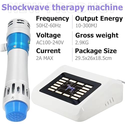 Extracorporal Shockwave Therapy Machine for Horses, Animal Shock Wave Massager, with 7 Deep Tissue Massage Heads, for Muscle Pain Relief miniatura 6