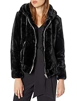 Algopix Similar Product 20 - BLANKNYC Womens FAUX FUR HOODED