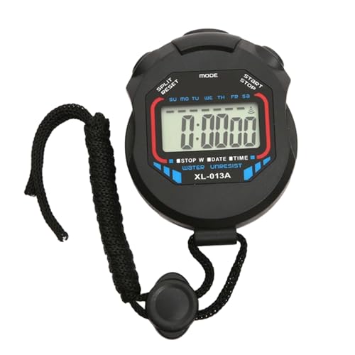 Chronomètre Sport - Stop Watch | Chronographe Minuteur | Chronomètre De Sport Portable Numérique | Chronomètre Portable Avec Compte À Rebours Pour L'école De Gym à La Maison