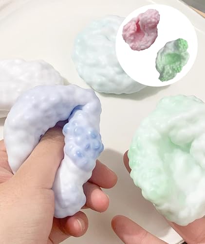 Image of Squishy Toy, Taba Squishy, Squishy Biscuit Squishy Fidget Toys Fufu Taba Stress Ball Squeeze Toys Anxiety Relief for Women /Men Stocking Fillers Birthday Gifts163 (Green)