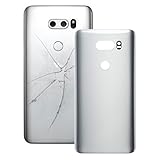 Back Cover with Adhesive for LG V30 (Silver)