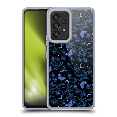 Head Case Designs Officially Licensed Episodic Drawing Blue Thistle Pattern Gel Case [Military Grade Protection] Compatible with Samsung Galaxy A53 5G (2022)