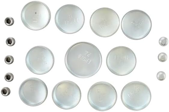 Mechanics Choice Engine Expansion Plug Kit for 1970-1971, 1975, 2001-2005 Buick, Chevrolet, GMC Camaro, LeSabre, Sierra 2500 HD, Sierra 3500, Silverado 2500 HD, Silverado 3500 (6.6L V8)
