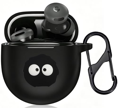 [KOMININA] Google Pixel Buds 2a �p �P�[�X ���� ���C�����X �C���z���P�[�X Google Pixel Buds 2a �p �J�o�[ �����[�d�\ �C���z���J�o�[ �����h�~ �L�Y�h�~ �ϏՌ� �h�� �h�o �y�� �V���R�� �ی�