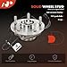 A-Premium 2 x Front Wheel Bearing and Hub Assembly with ABS 5-Lug Compatible with Dodge Grand Caravan 2008-2020, Chrysler Town Country 2008-2016, Volkswagen Routan 2009-2011, C/V 2012-2015