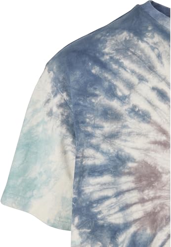 Urban Classics Oversized Tie-Dye T-Shirt Uomo T-Shirt Panna Xl 100% Cotone Regular - 6