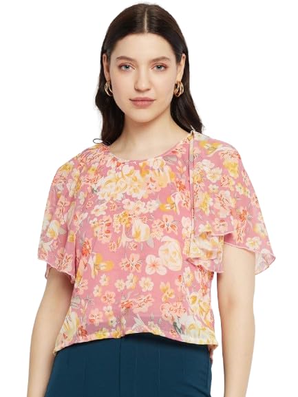 Floral Print Pink Top-picture-40