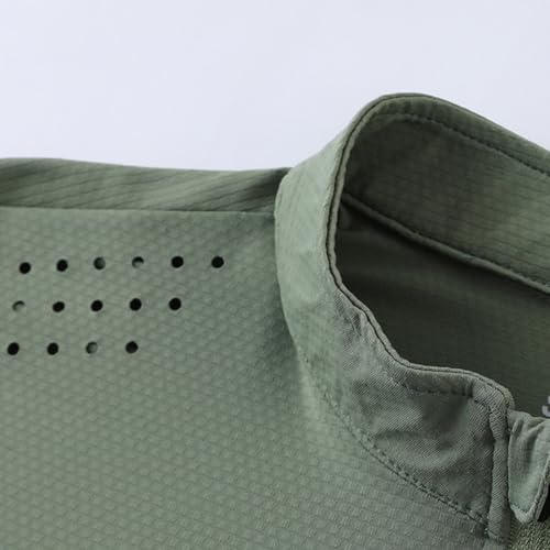 Haut confortable pour la gym et parcours de golf en pull zippé - 5