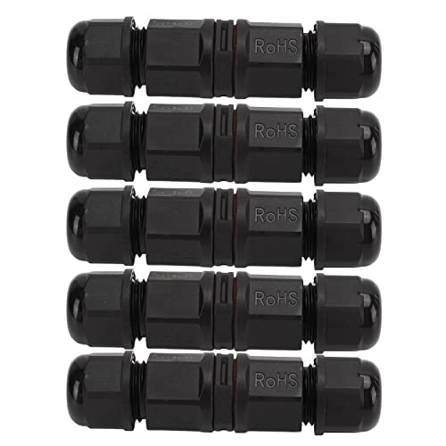 Conector de aviación de caucho con 5 piezas para equipo industrial miniatura 3
