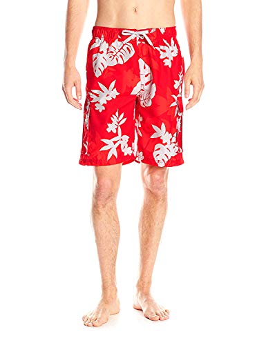 Image of Kanu Surf Men's Big Viper Extended Size Stripe Swim Trunk