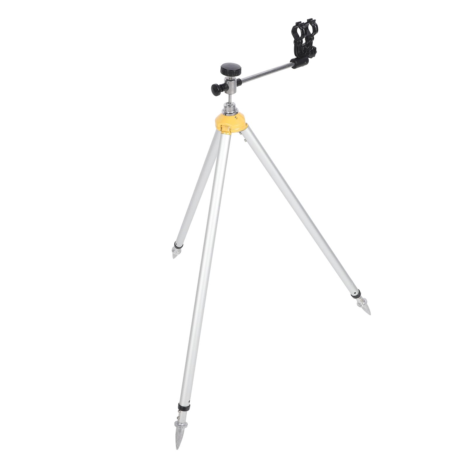 Srliya Prism Pole Trípode 80 a 124 Cm Ajustable Aleación de Aluminio Soporte de Soporte de Varilla de Topografía