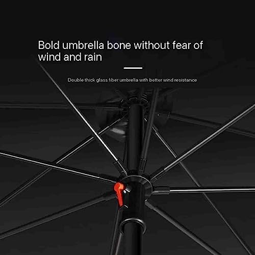7ft Outdoor Sports Umbrella - Double Thick Rainproof & UV Protection, Portable Folding Fishing Umbrella for Beach, Camping, Patio - Durable & Versatile