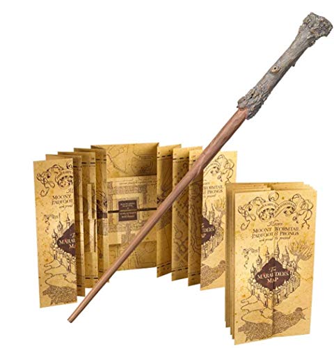 Replica ufficiale con licenza – Richly Dettagliata – La mappa dei predatori di Harry Potter è stampata su carta pergamena pesante ed è piena di intricati dettagli e sorprese, ricreata dall'opera d'arte utilizzata nei film di Harry Potter