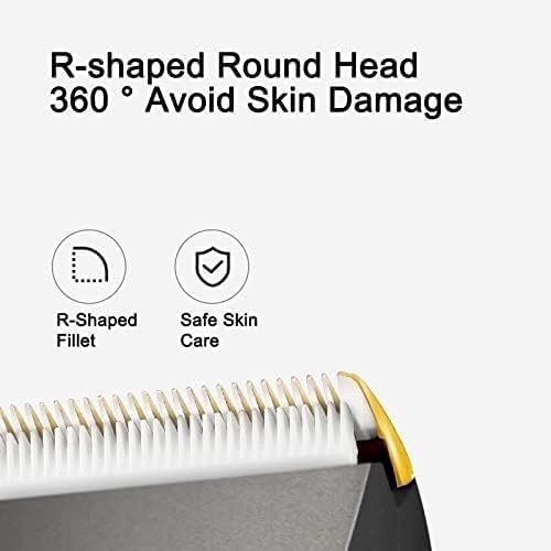 Hair Clipper, Hair Clipper with LED Screen Washable Rechargeable Professional Electric Trimmer Barber for Men Ceramics Cutter Head