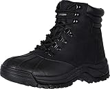 Propét Men's Blizzard Mid Lace Snow Boot, Black, 8.5 X-Wide