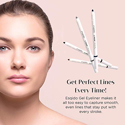 Esqido: Gel Pencil Eyeliner - Water Resistant (Black) #TOP1