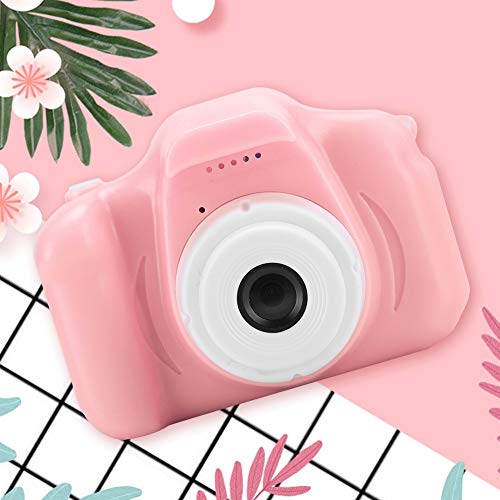 Cámara digital portátil para niños Cuifati rosa con pantalla 2" miniatura 7