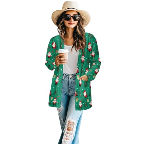 Image of Cardigan for Women Long Sweater Open Front Sweaters Fashion Lightweight Cardigans with Pockets