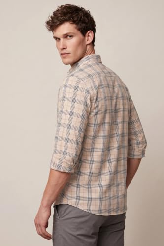 Image of Allen Solly Men Cotton Blend Regular Fit Shirt