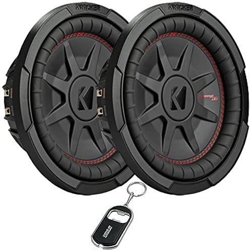 KICKER Pair of 48CWRT102 CompRT Series Shallow-Mount 10