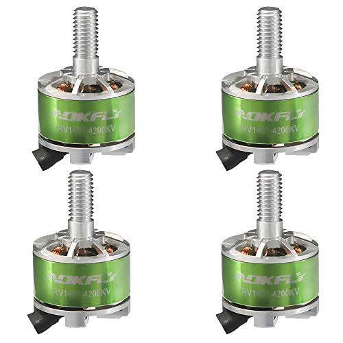 4pcs Aokfly RV1407 3700KV Brushless Motor for FPV Racing Quadcopter 130mm-180mm Drone
