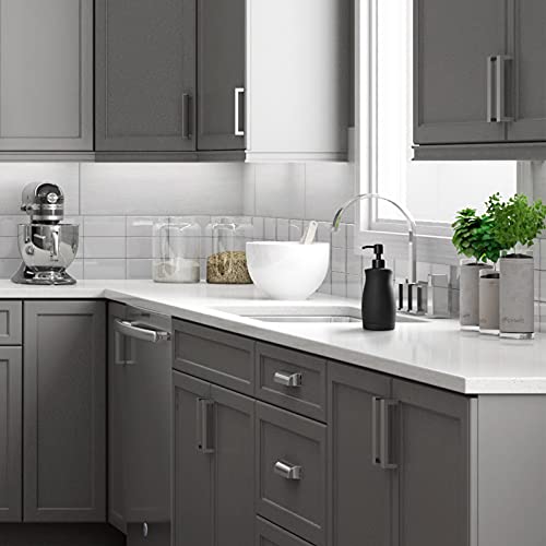 Lala Dolce Stainless Steel Countertop Matte Black Soap Dispenser Liquid Bottle For Kitchen & Bathroom Hand Dish Lotion (Matte Black, 390Ml/13Oz) #TOP4