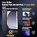 Case for Samsung Galaxy Tab A9 Plus 11 Inch 2023(SM-X210/X216/X218), Auorld Rugged Case for Samsung Galaxy A9+ Tablet with Screen Protector 360 Rotating Stand Shoulder Strap Pen Holder, Navy Pink